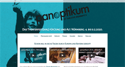 Desktop Screenshot of festival-panoptikum.de